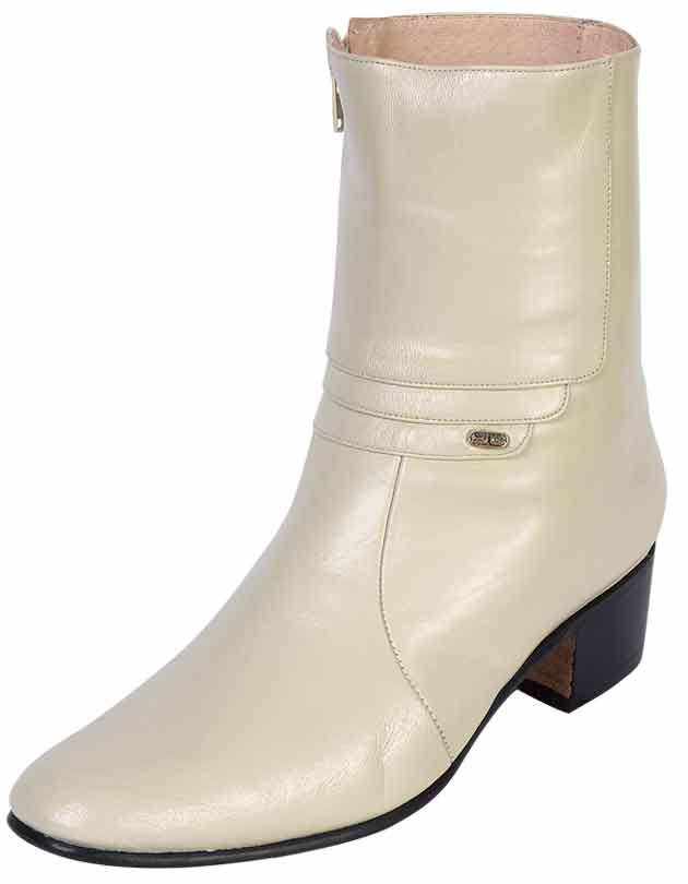 Botín Vaquero El General para Hombre - Hueso - Modelo 2212