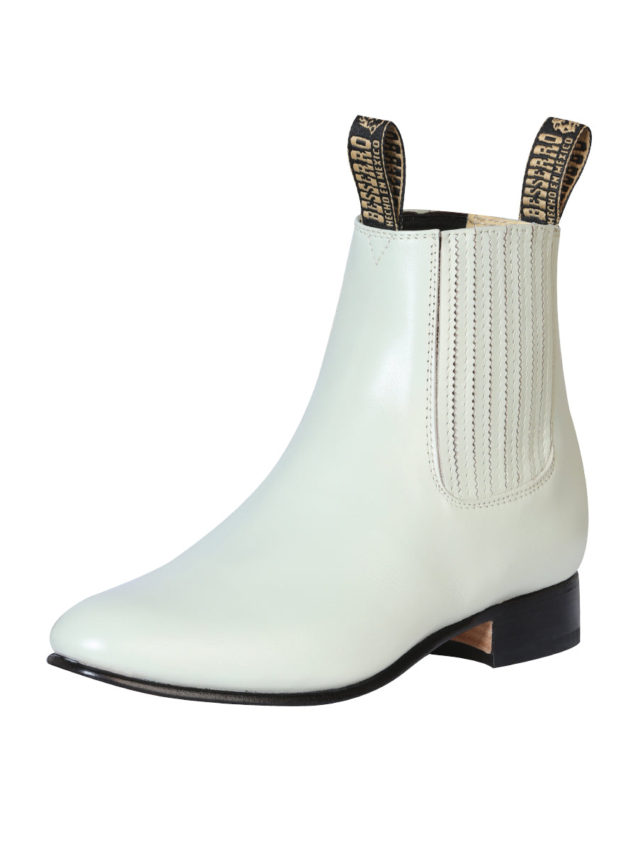 Bota Vaquera Charra El General para Hombre - Hueso