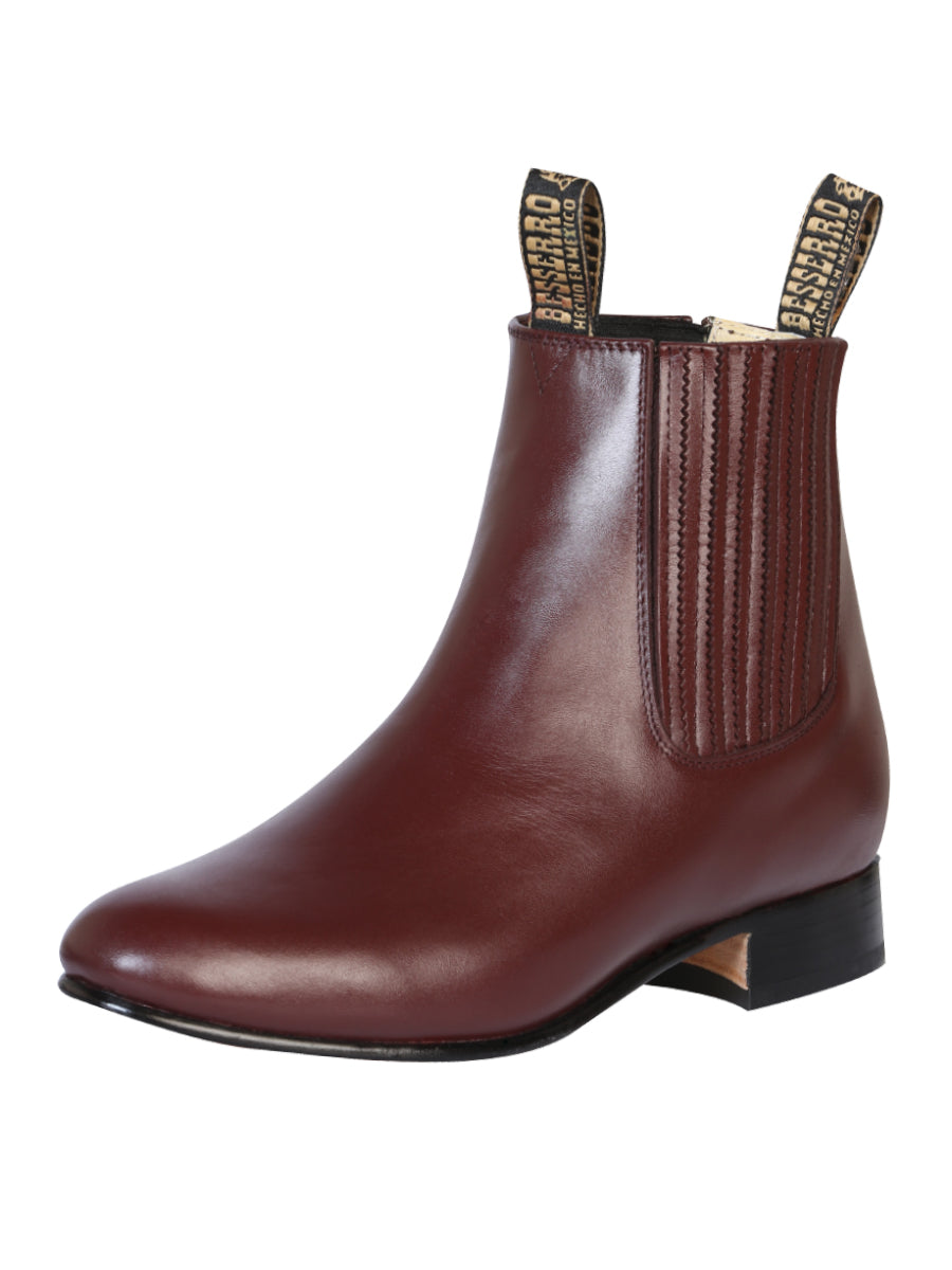 Bota Vaquera Charra El General para Hombre - Vino