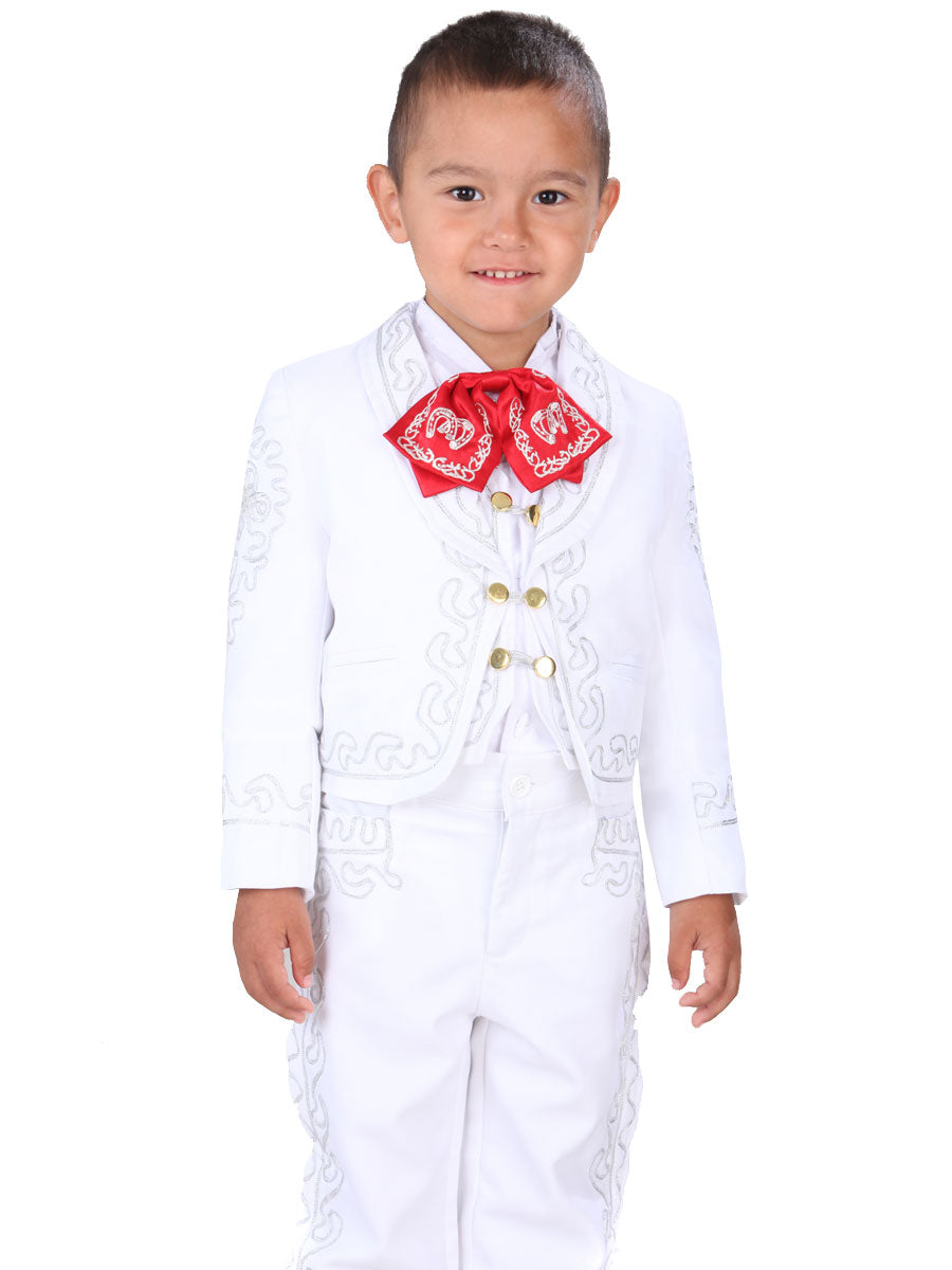 Traje Charro TRAJE CSK 2 % POLYESTER WHITE/ WHITE/ RED