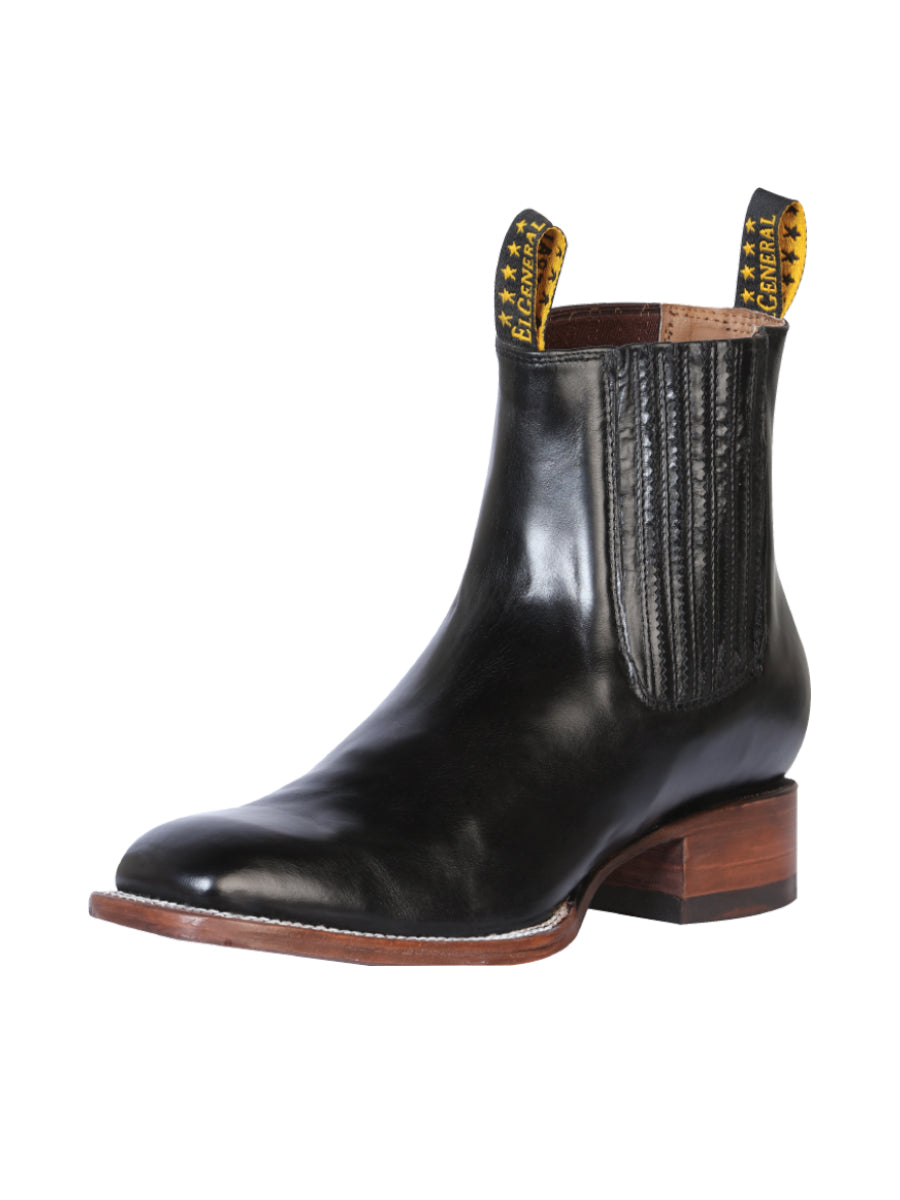 Bota Vaquera El General para Hombre - Negro - Modelo 41497