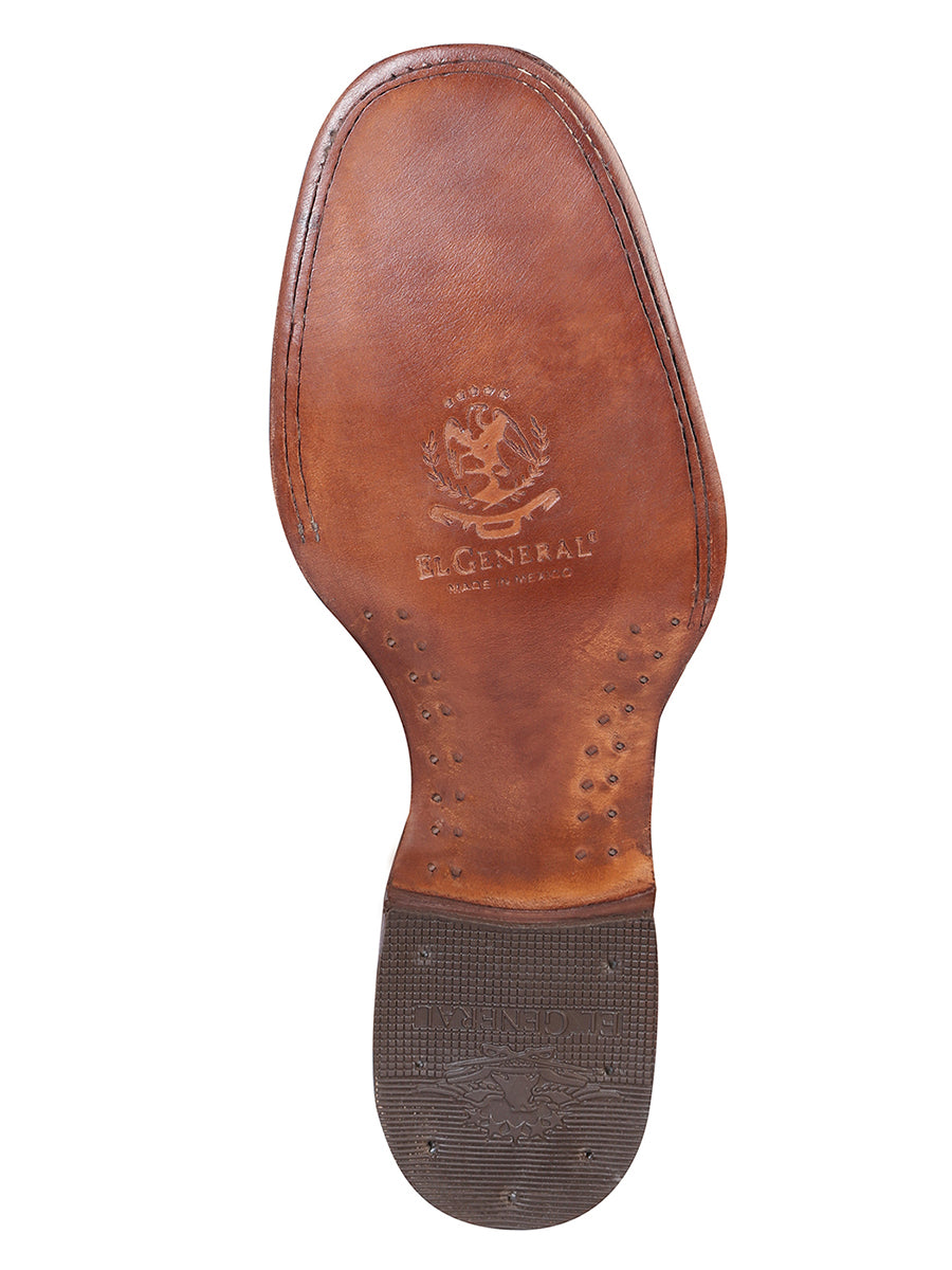 Botín Vaquero de Hombre El General en Piel Bovino 41498
