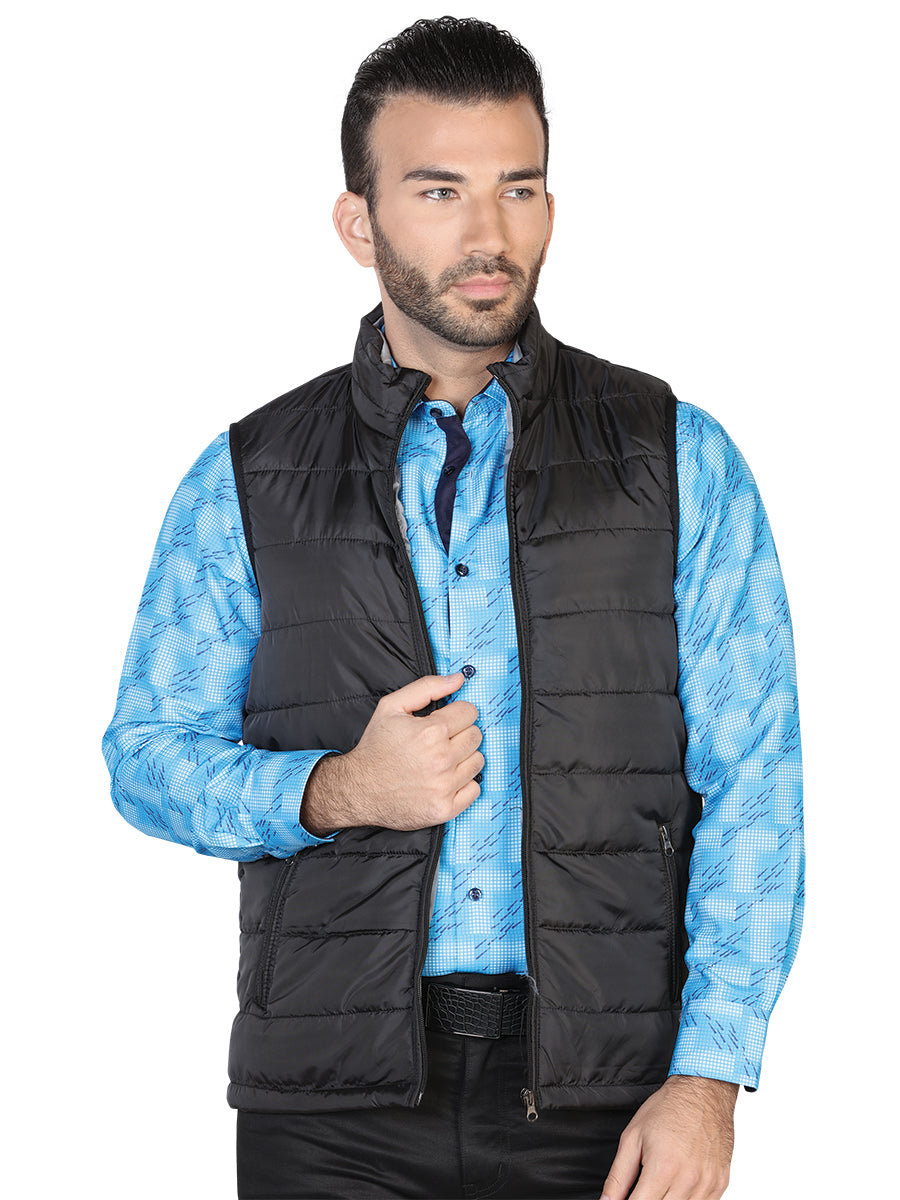 El General CHALECO CASUAL % NEGRO/GRIS