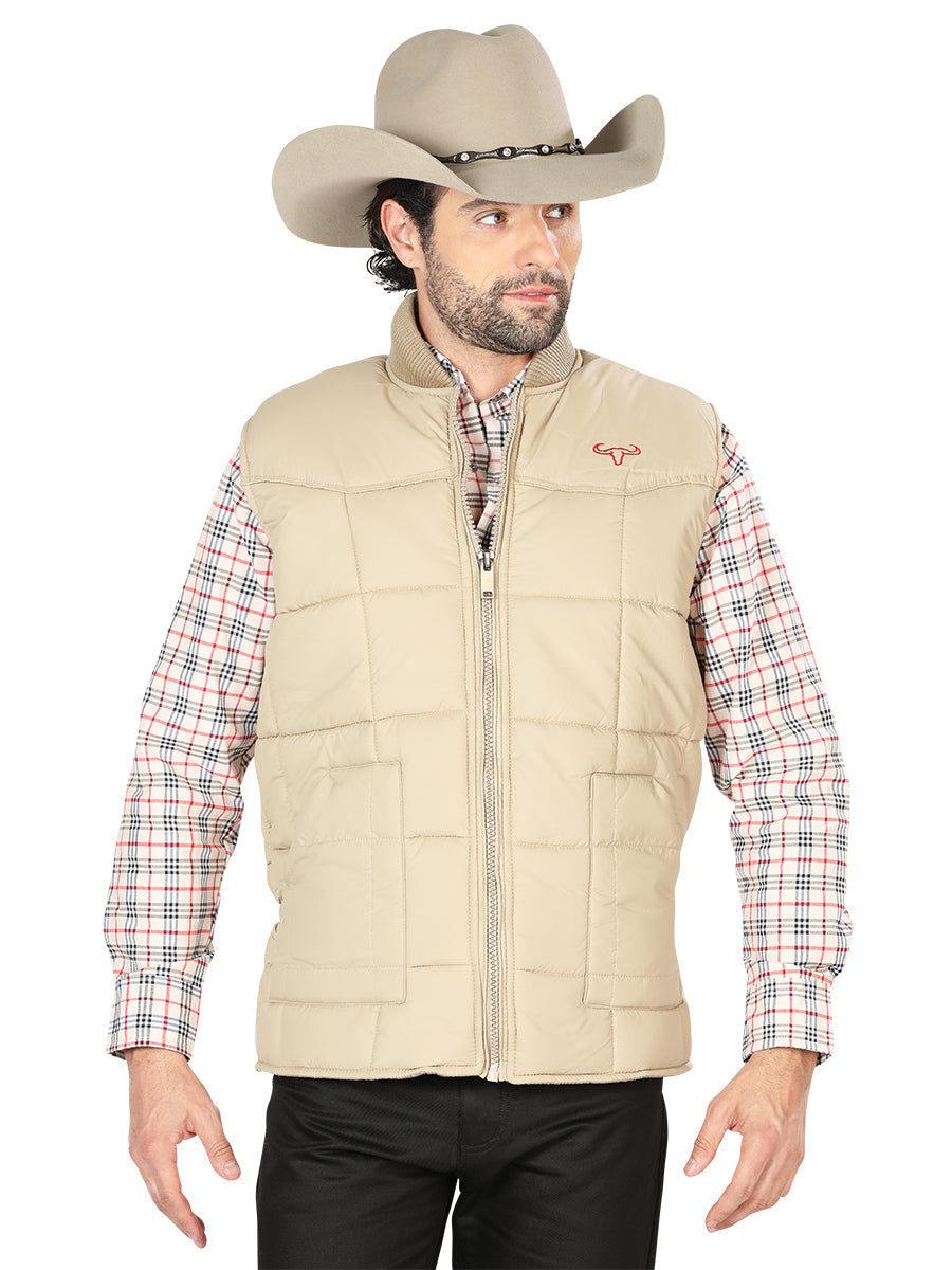 CHALECO VAQUERO/A BLOOMA KHAKI