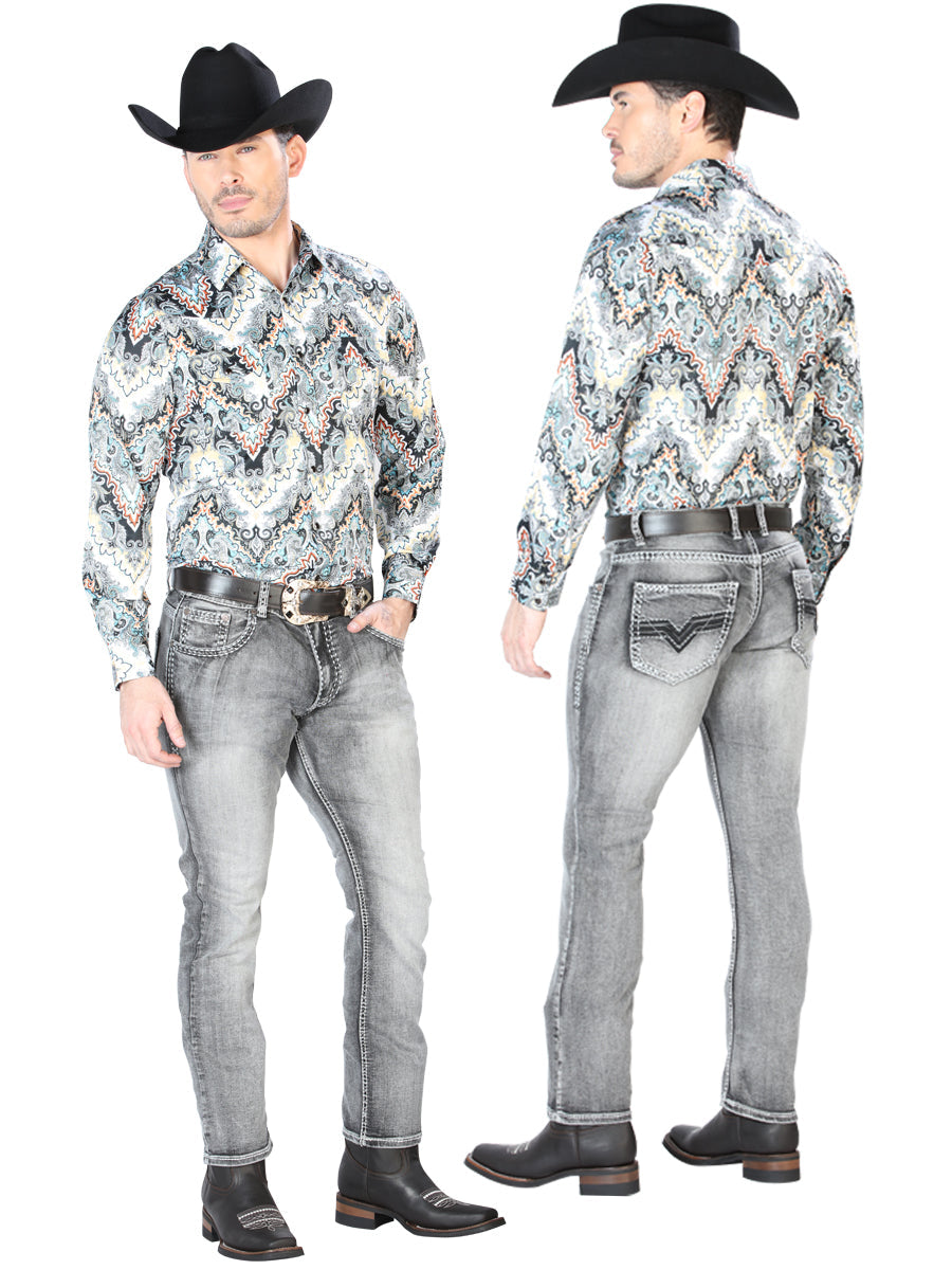 El General Pantalon Mezclilla Ct Denim Negro