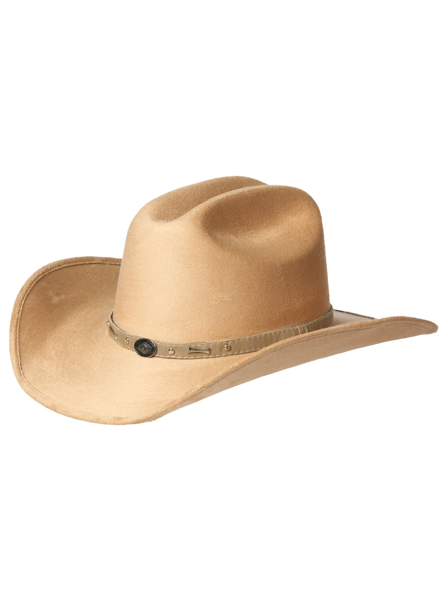 Sombrero El General Gamuza Vaquero Sombrero Camello