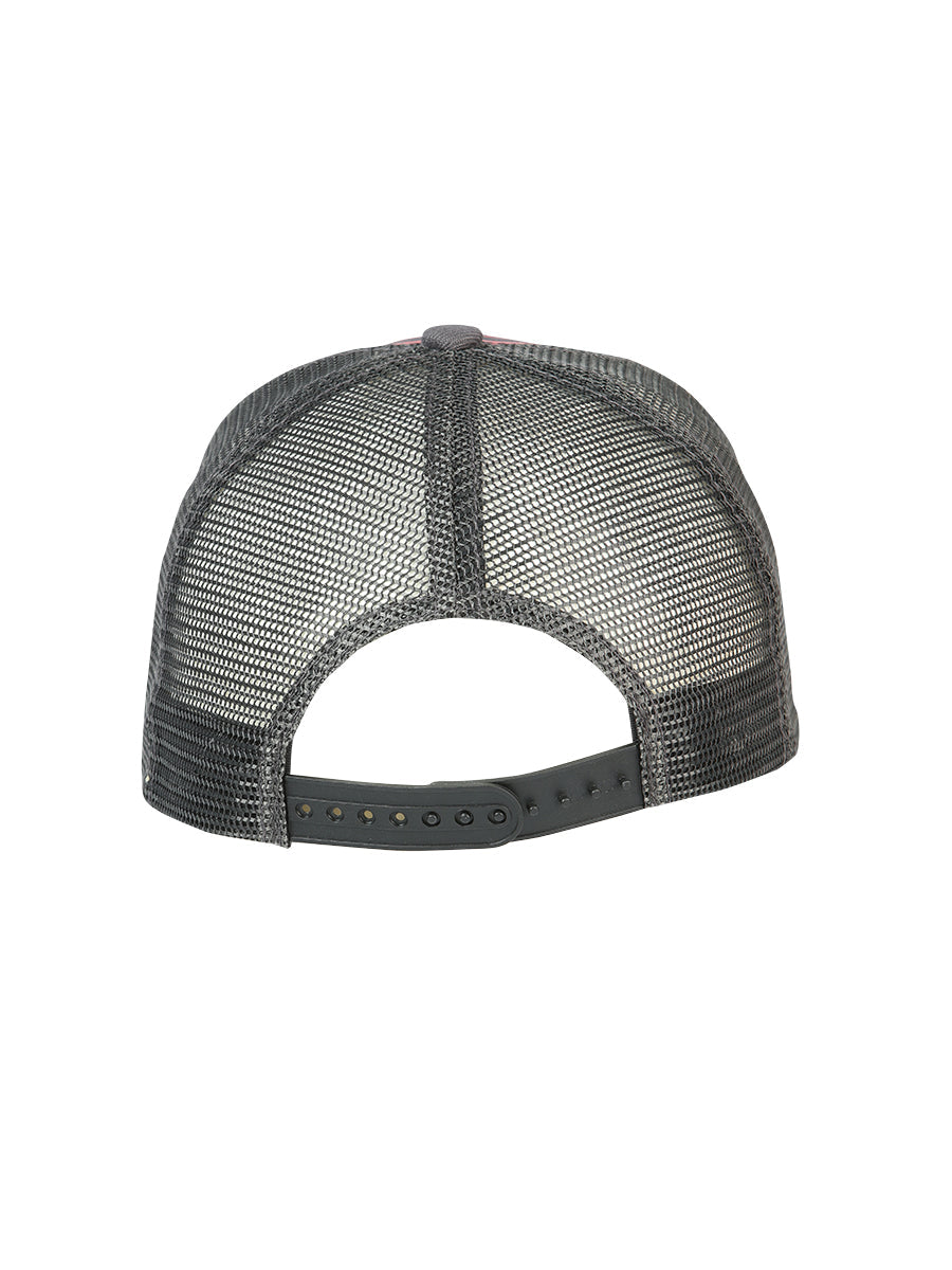 El General Gorra Toro Tela Negro/Rojo