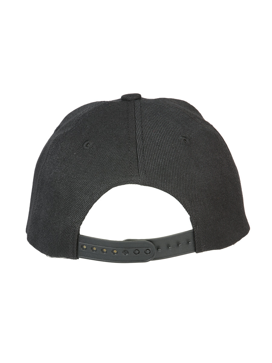 El General Gorra Hecho En Mexico Tela Negro/Tricolor
