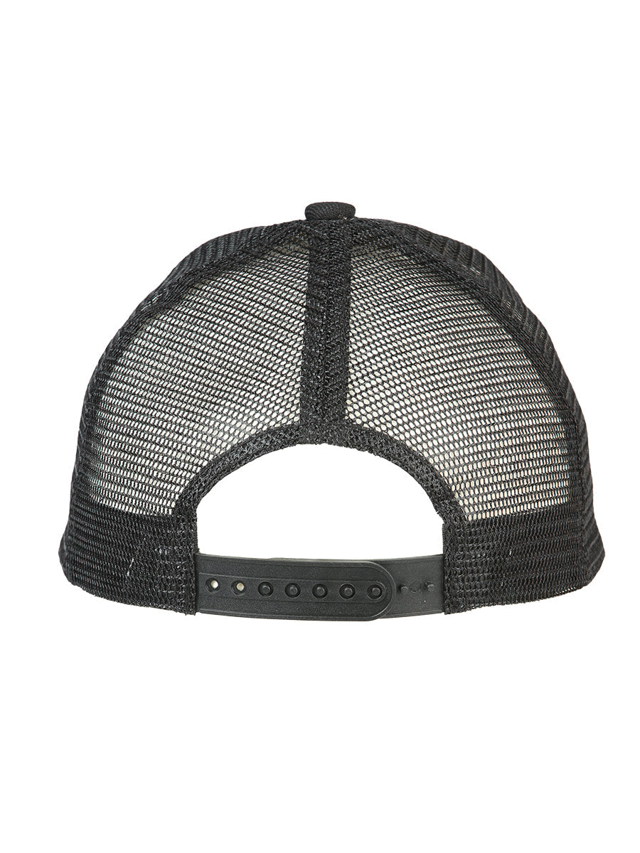 El General Gorra Mexico Escudo Tela Negro/Tricolor
