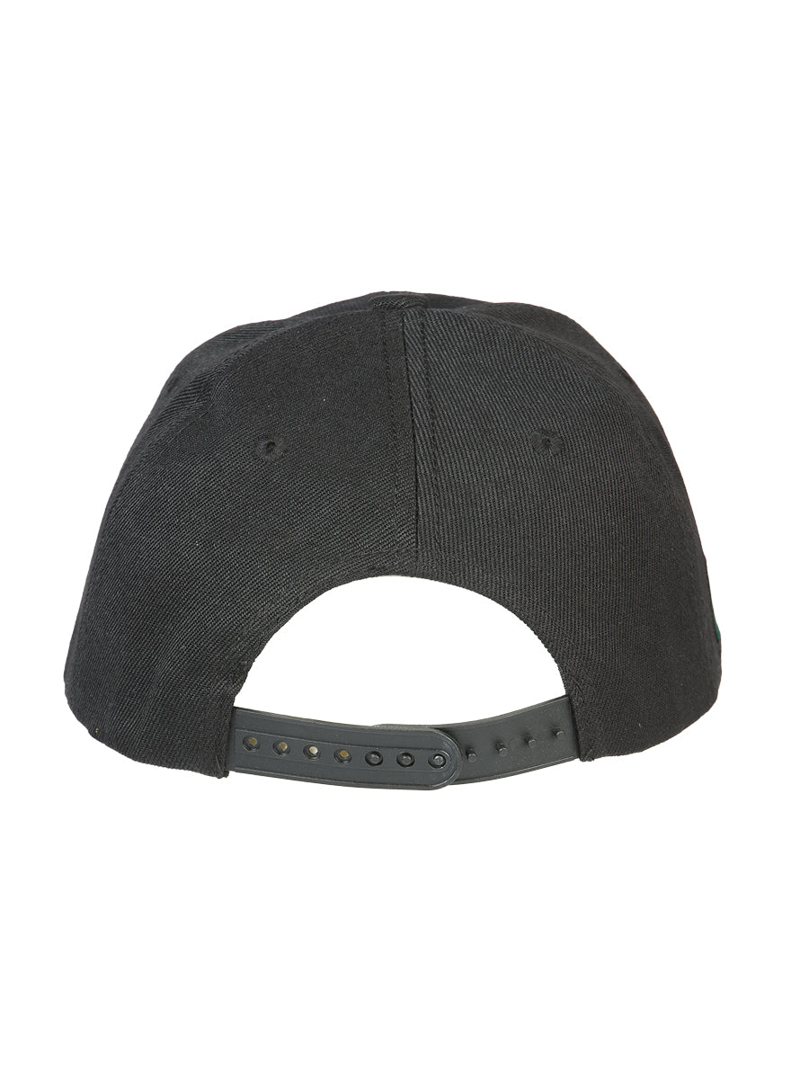 El General Gorra Letra M Tela Negro/Tricolor
