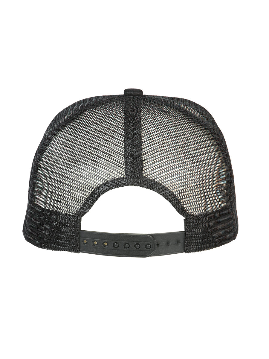 El General Gorra Caballo Tela Gris/Negro
