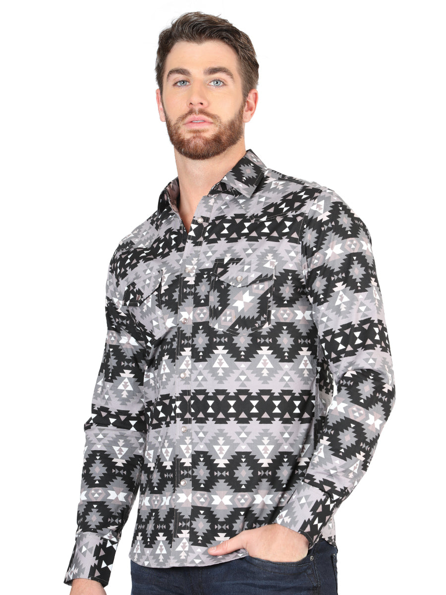 Camisa Manga Larga El General Manga Larga Del General Negro