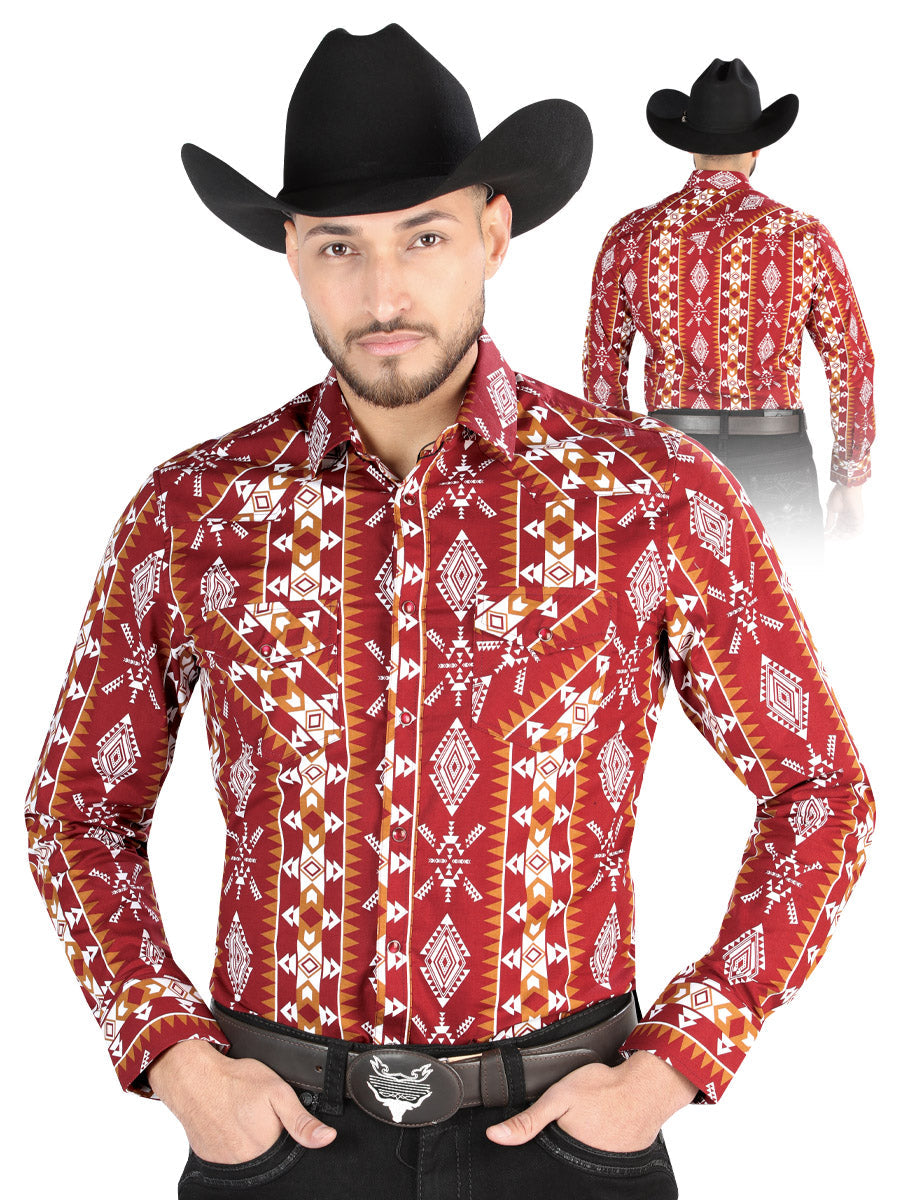 Camisa Manga Larga El General Casual Manga Larga Negro