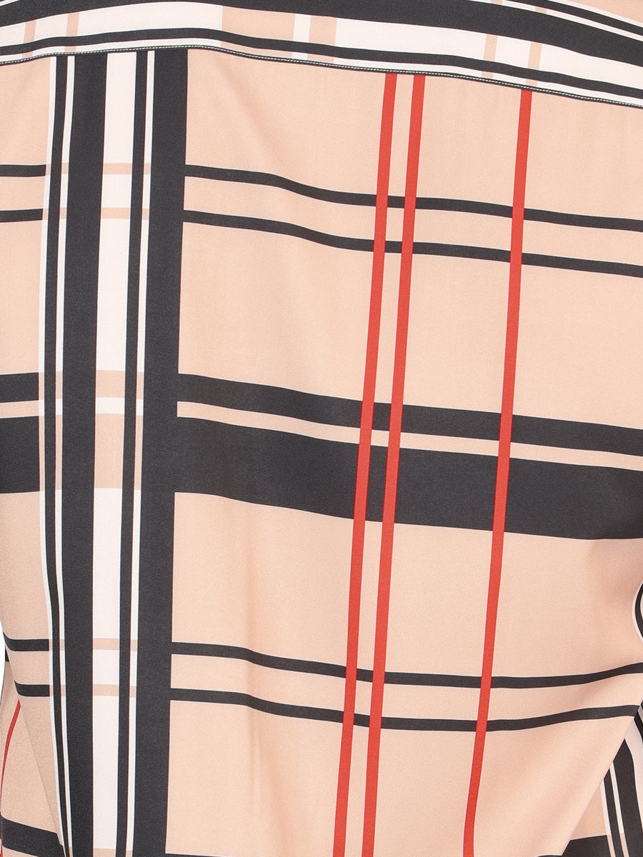 Camisa Manga Larga El General Khaki Manga Larga
