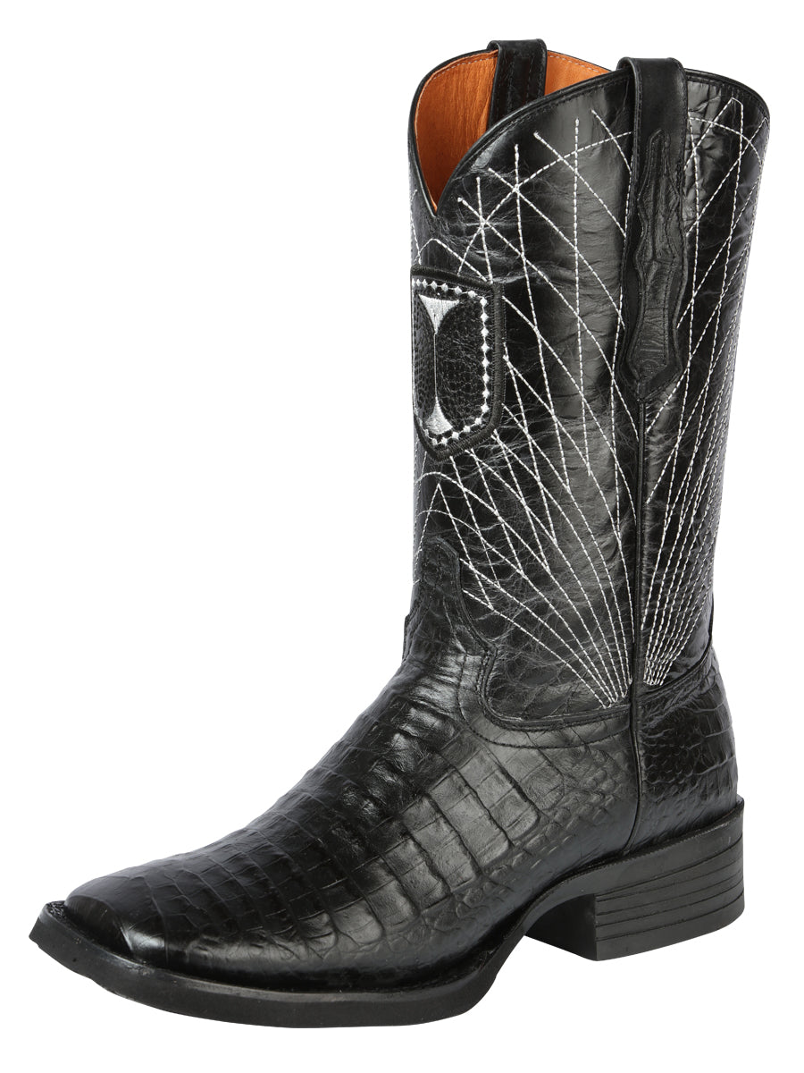 Bota Vaquera Rodeo El General para Hombre - Negro - Modelo 44671