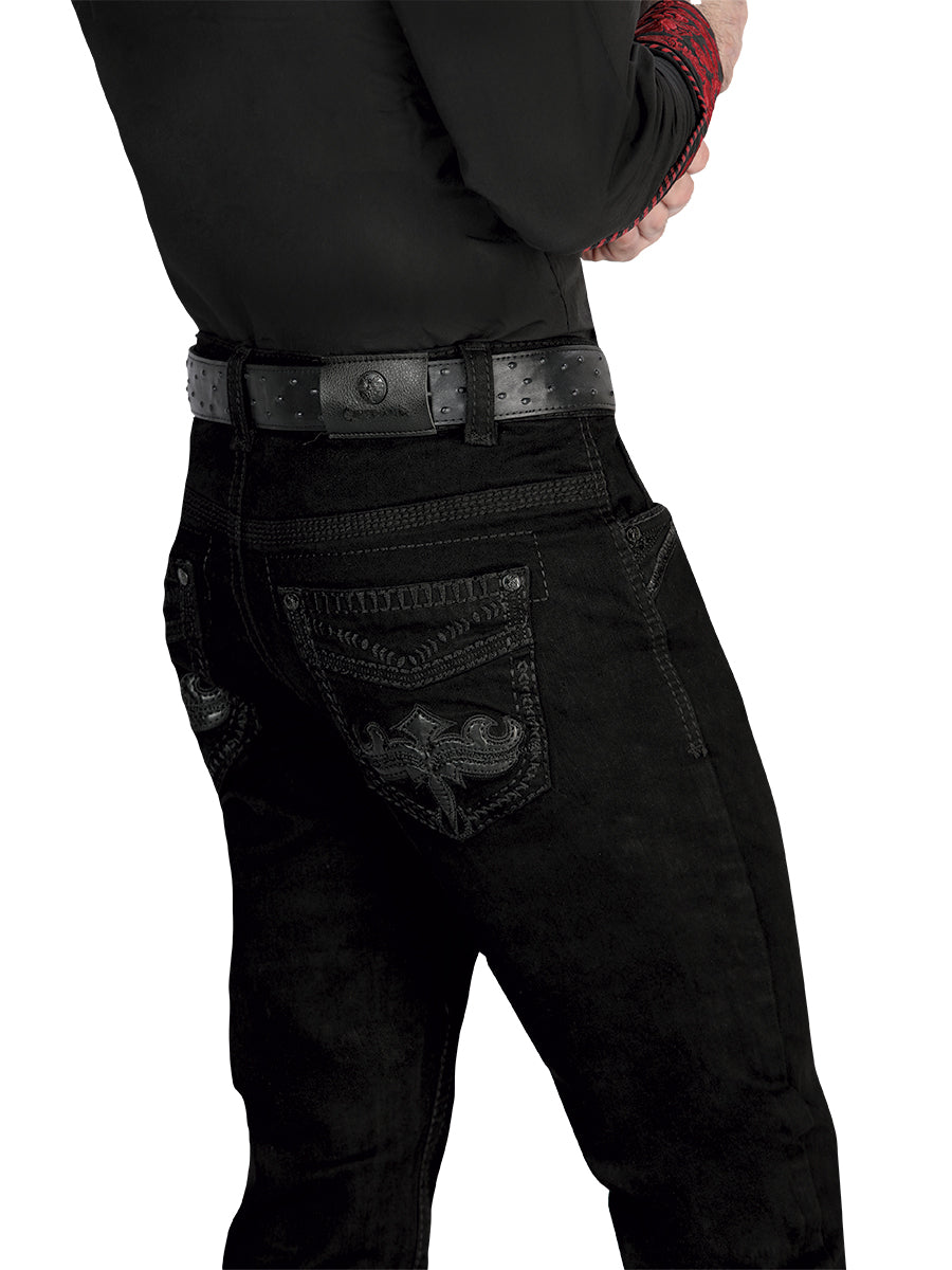 Pantalon Centenario Zd Mezclilla Negro