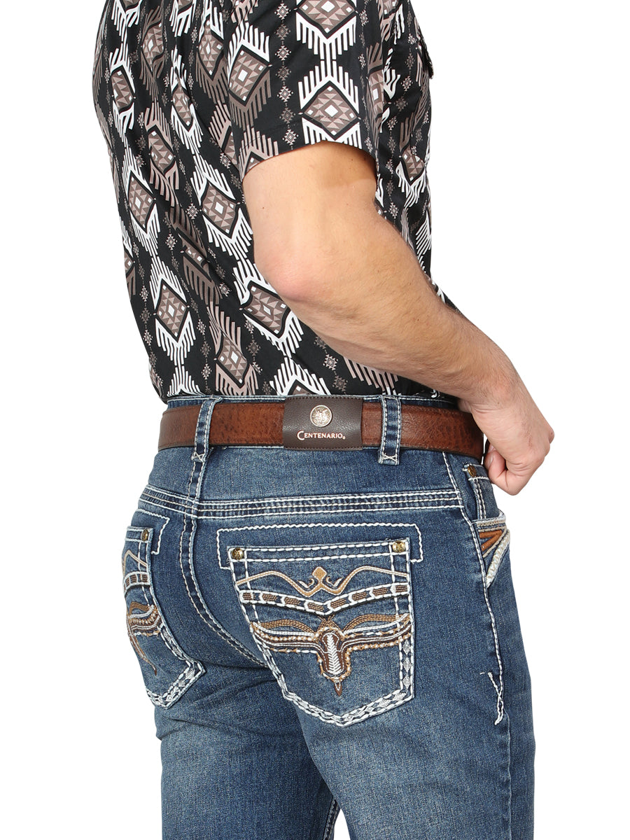 Centenario Bootcut Mezclilla Pantalón de Mezclilla - Oscuro Azul 44970
