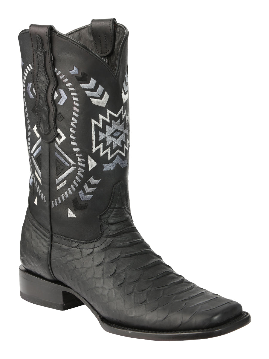 Bota Vaquera Rodeo El General para Hombre - Negro - Modelo 45398