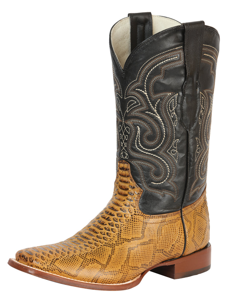 Bota Vaquera Rodeo El General para Hombre - Miel - Modelo 45434
