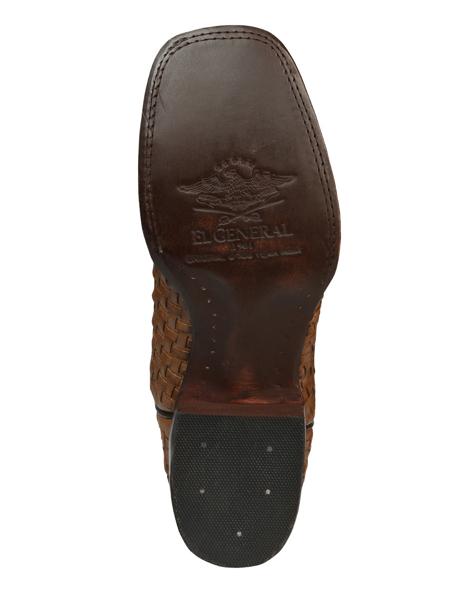 Bota Vaquera de Hombre El General Rodeo en Piel 45439