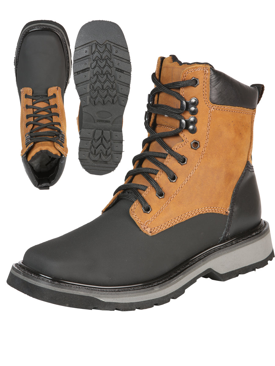 Bota de Trabajo El General para Hombre - Negro / Arena - Modelo 51267