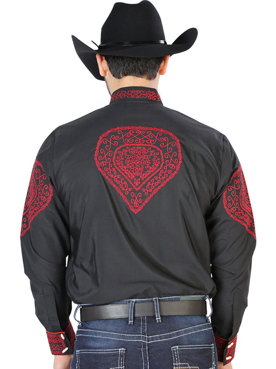Camisa Manga Larga El Señor de los Cielos L/ Manga El No.9 65% 35% Negro