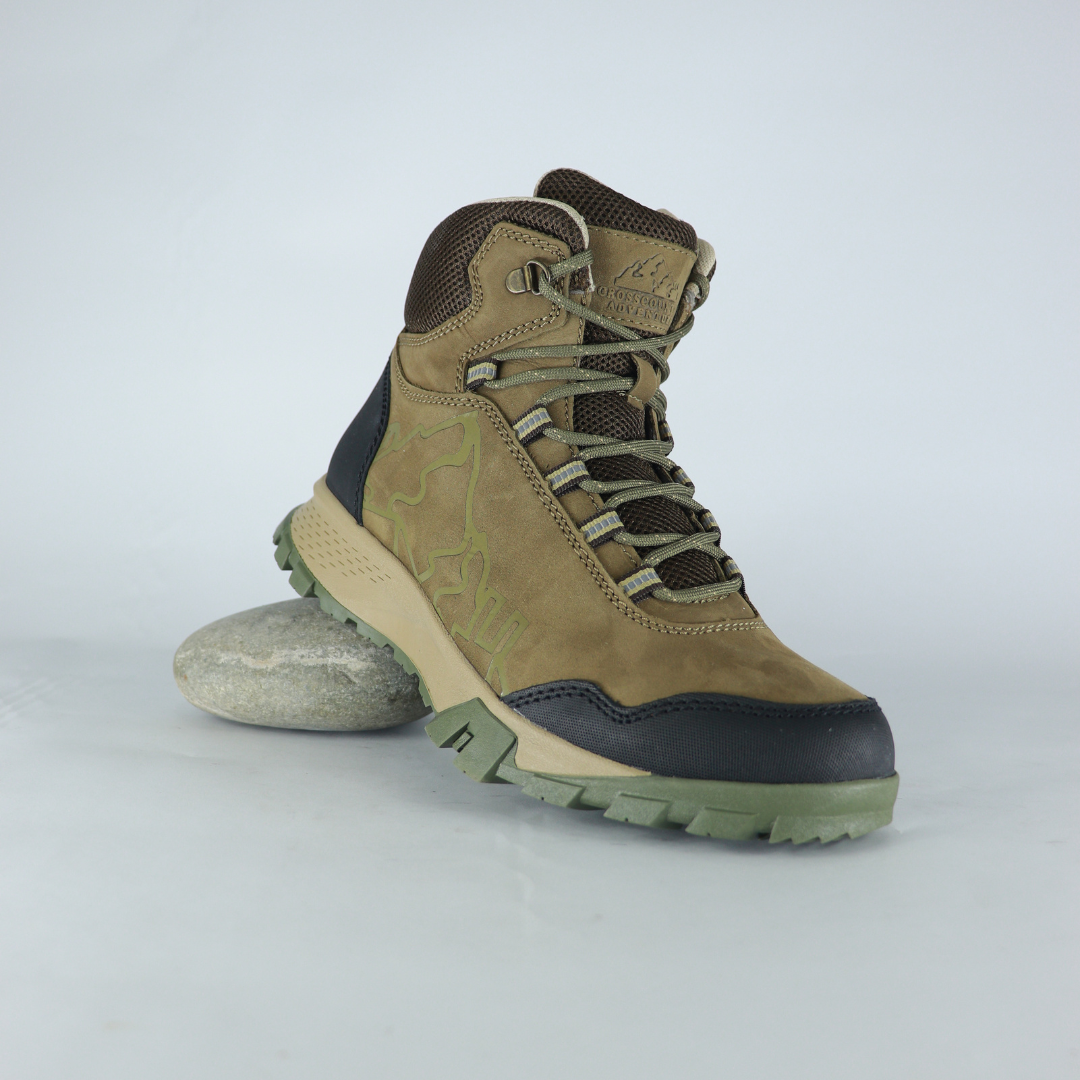 Bota Casual Crosscountry para Hombre - Verde Olivo - Modelo 2933