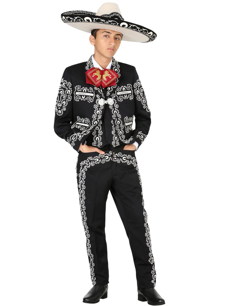 Traje Tchc % Negro/Blanco