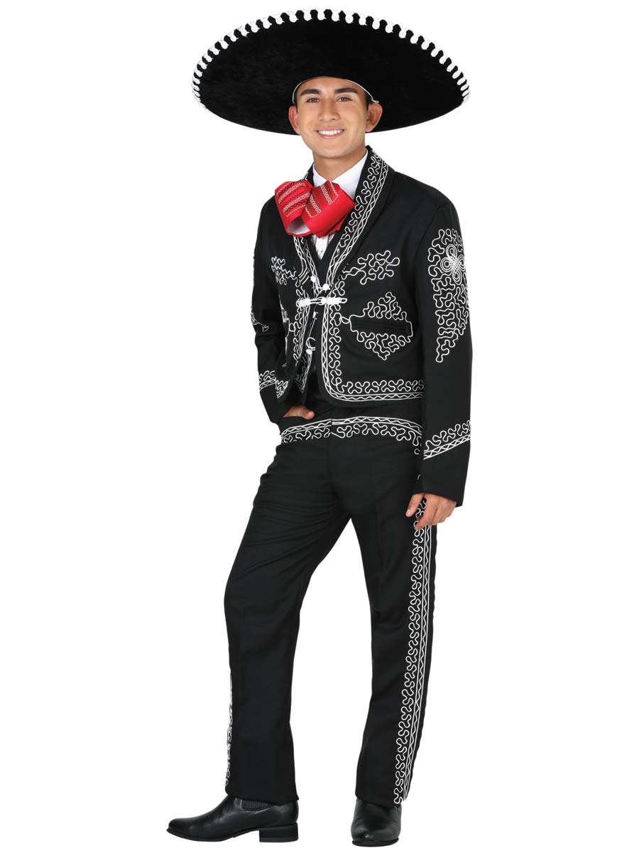 Traje Tchc % Negro/Blanco