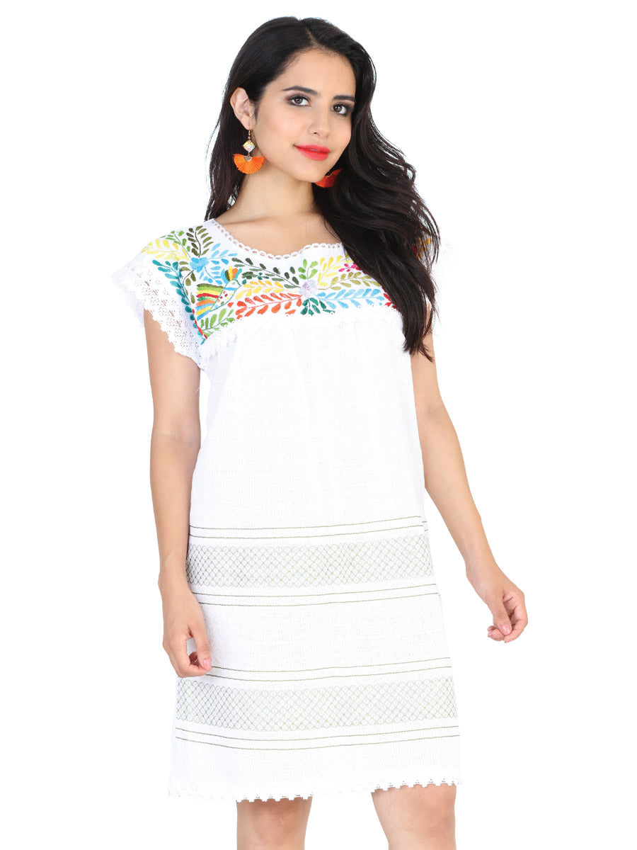 Vestido de Mujer Mis XV Primaveras en 50% Algodón 50% Poliéster Color Blanco 602301