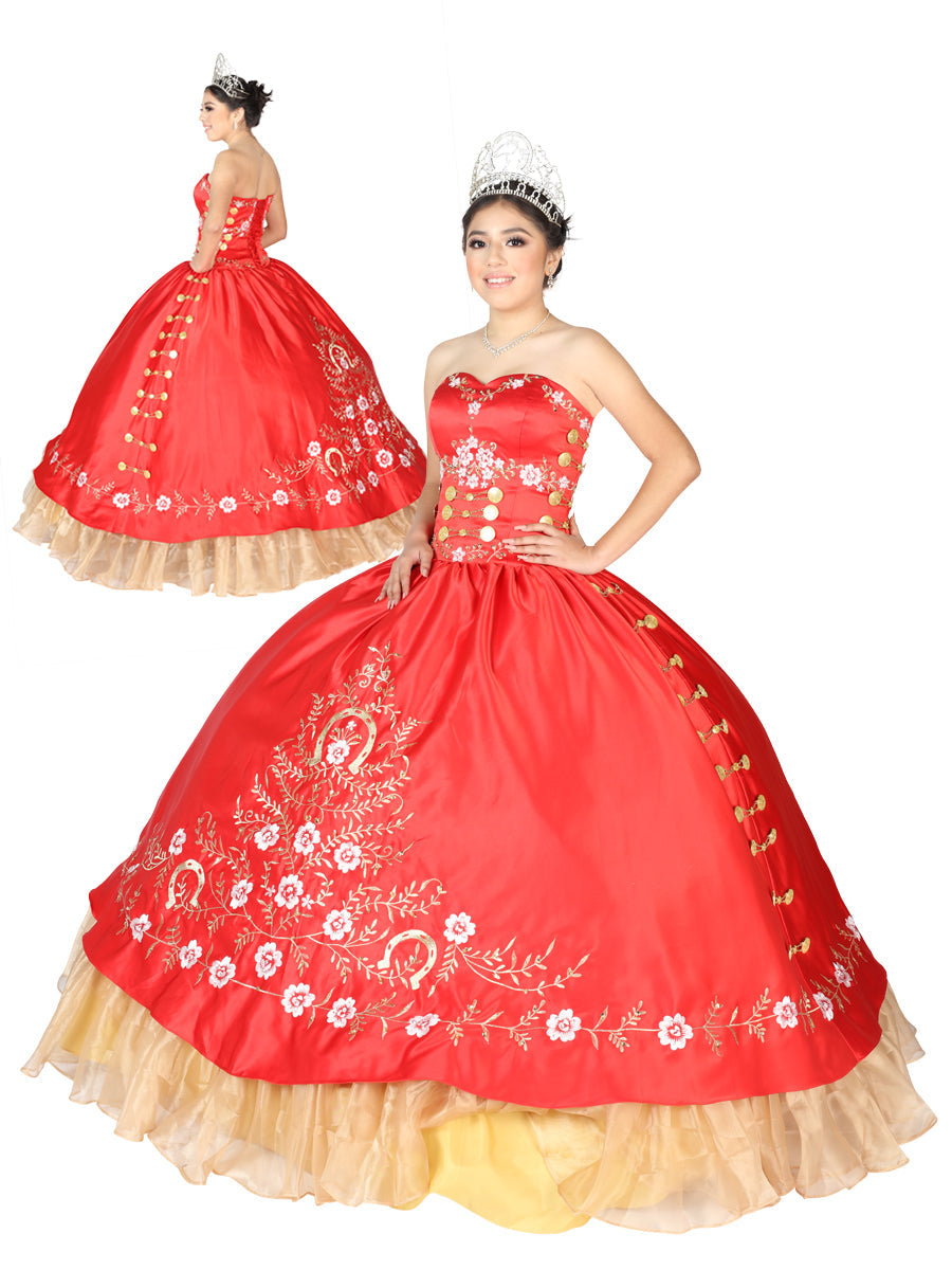 Vestido Mis Xv Primaveras #26 % Rojo