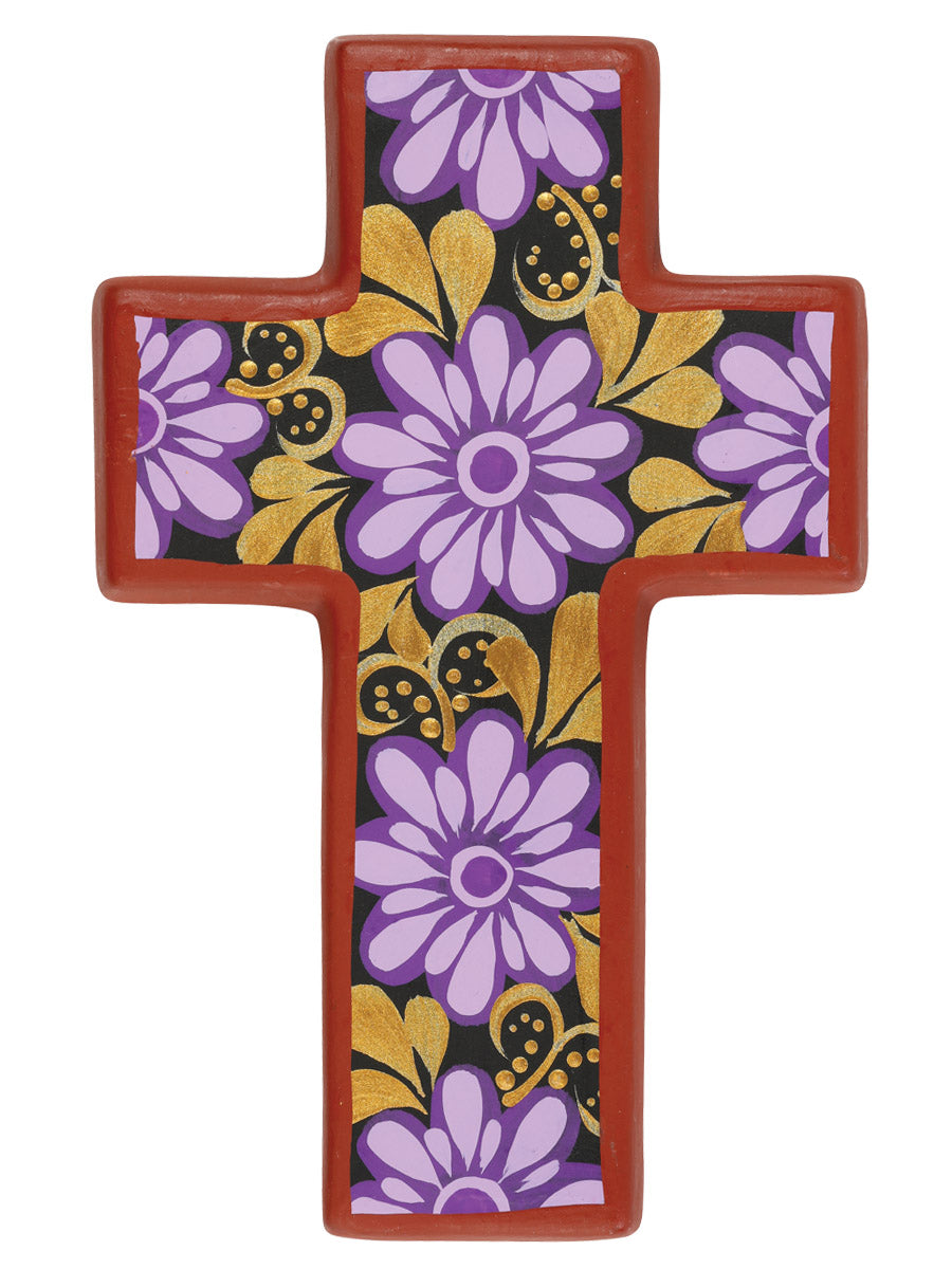 Artículo Decorativo para Hogar México Artesanal en Cerámica Color Morado 603410