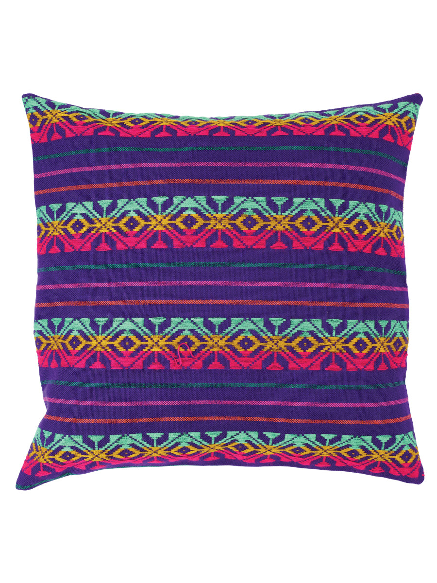 Artículo Decorativo para Hogar México Artesanal CCB-003 Artesanal en Cambaya 100% Acrilan Color Morado 603569