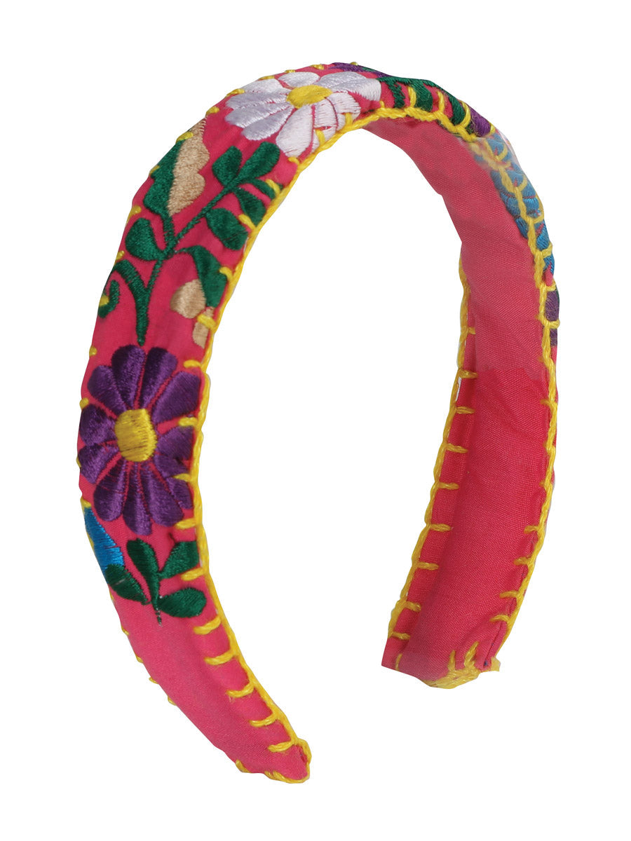 Diadema Mexico Artesanal Zam 24 Manta % Rosa