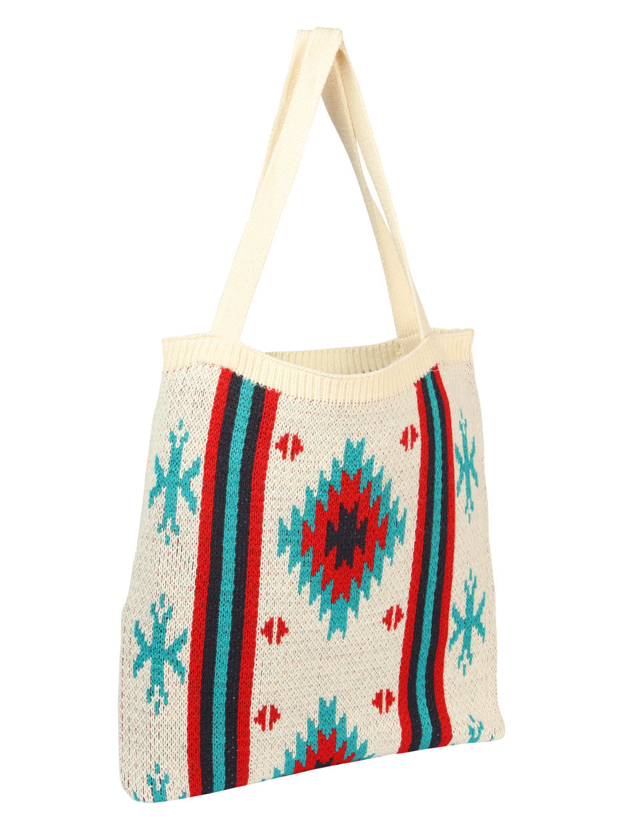 Bolso Geometric El General Western Wear Syg-2649 Pu Multicolor 702040
