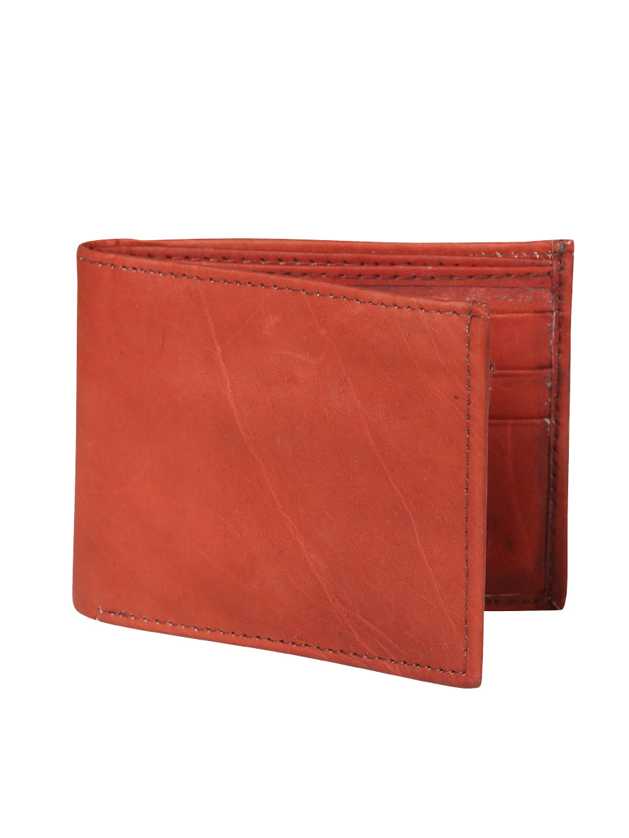 El General Piel Cartera Borrego Ca Cognac