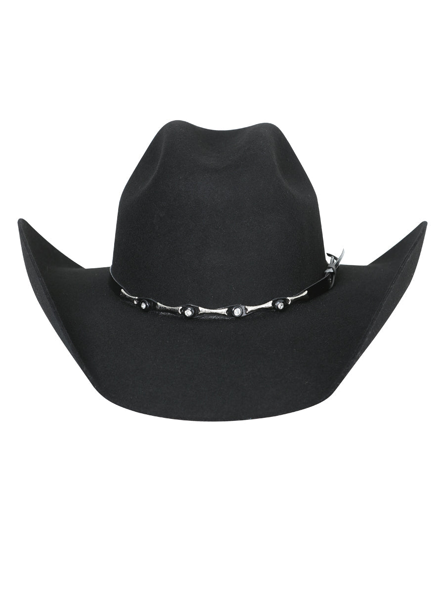 Sombrero El General 50X Lana Vaquero Sombrero Negro