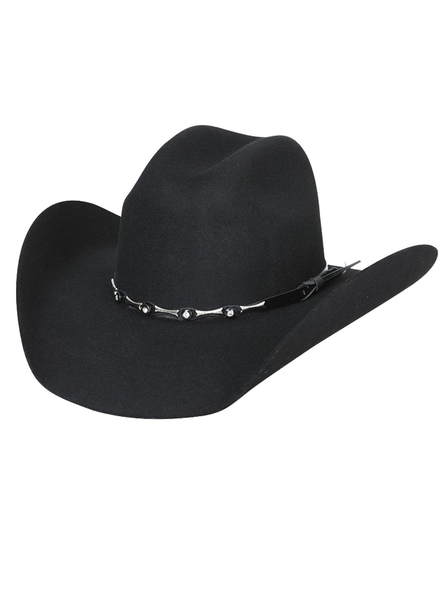 Sombrero El General 50X Lana Vaquero Sombrero Negro