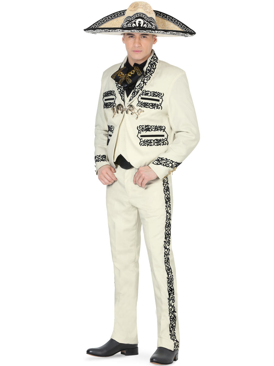 Traje Charro TRAJE /A TCHC WOVEN 70% POLYESTER 30% RAYON HUESO