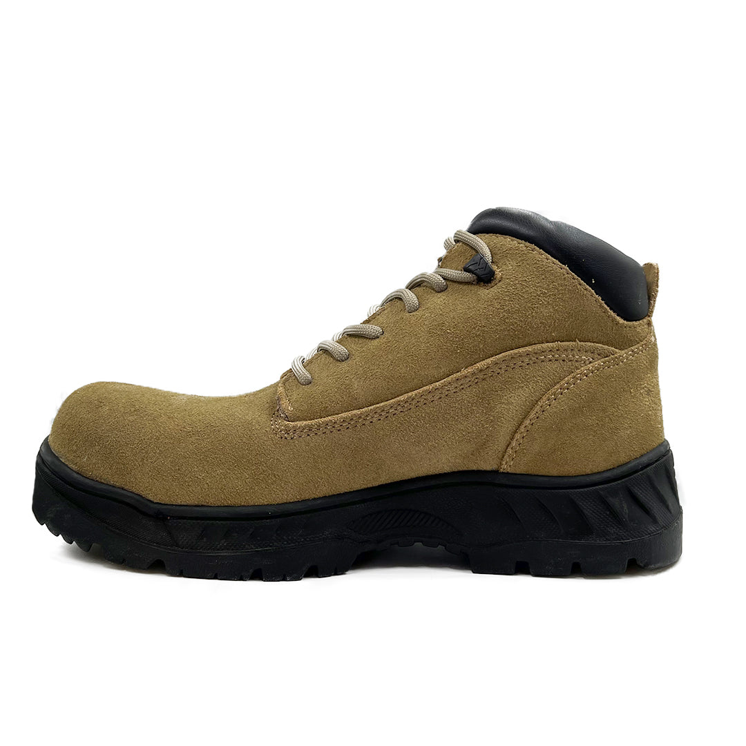 Bota de Trabajo Crosscountry Gamuza para Hombre - Arena - Modelo 2021