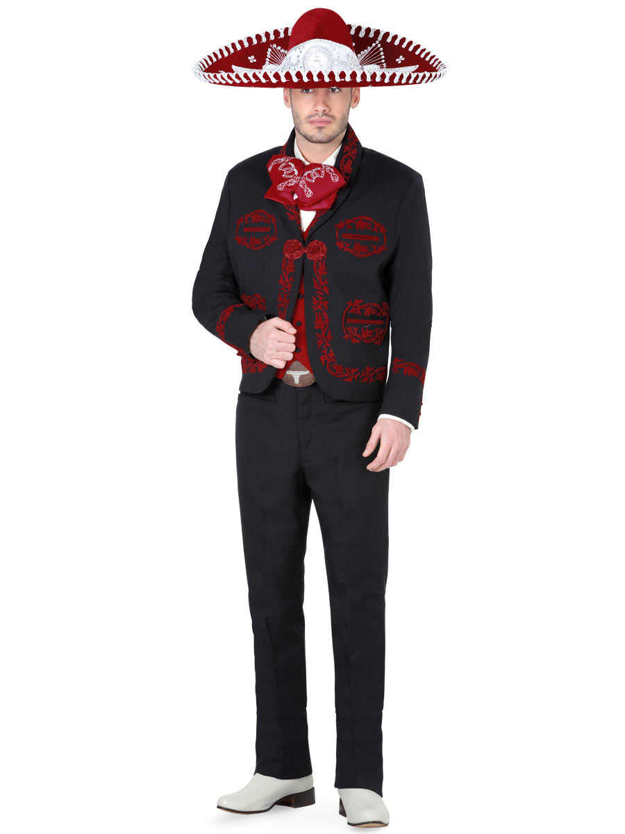 Traje Charro de Hombre El General CHARRO/A TCHC-809 Charro en 70% Poliéster 30% Rayón Color Negro 40156