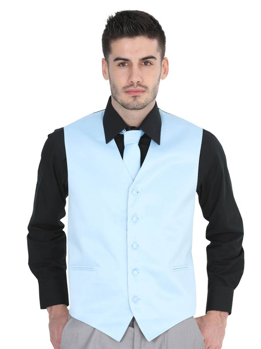 Chaleco de Hombre El General en 100% Poliéster Color Azul 40311