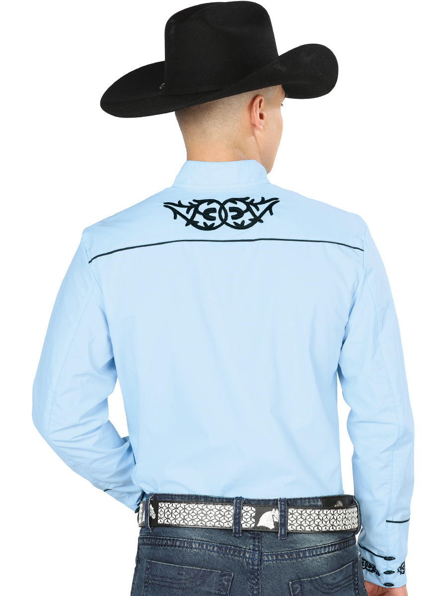 El Señor de los Cielos El Bordado Azul/Negro