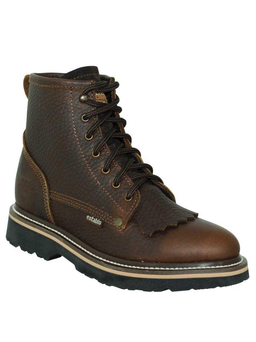 Bota  Establo Piel Vacuna para Dama - Modelo 40964