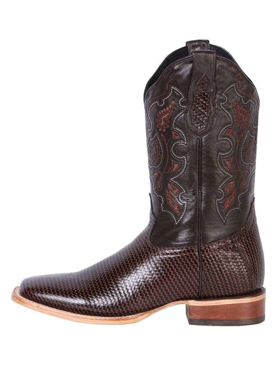 Bota Vaquera de Hombre El General Rodeo en Piel 41791