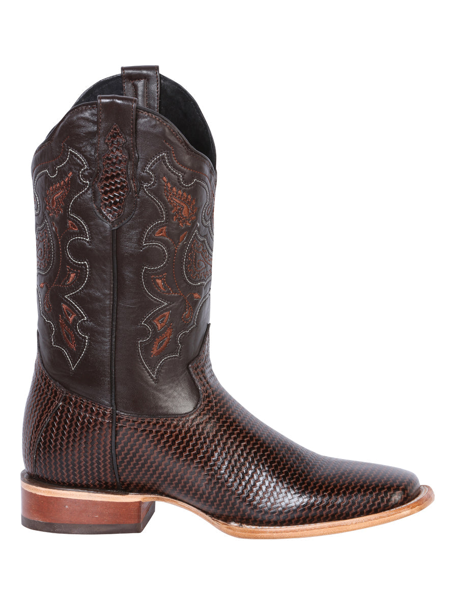 Bota Vaquera de Hombre El General Rodeo en Piel 41791