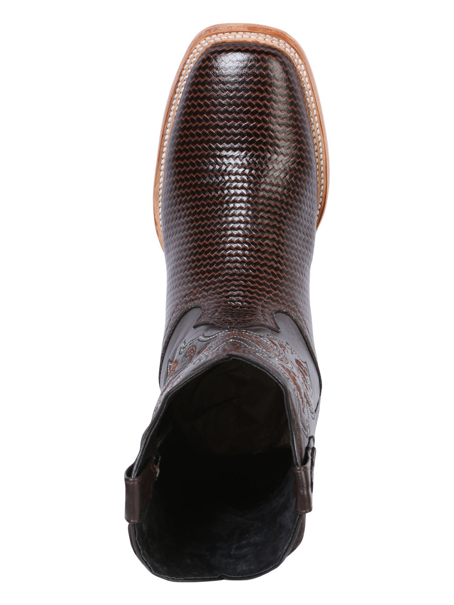 Bota Vaquera de Hombre El General Rodeo en Piel 41791