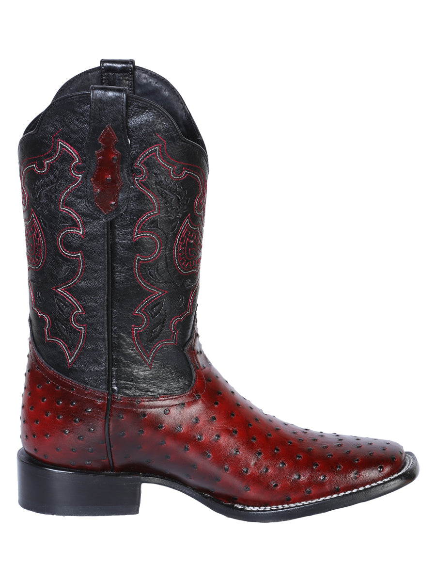 Bota Vaquera de Hombre El General Rodeo en Piel Color Negro 41901
