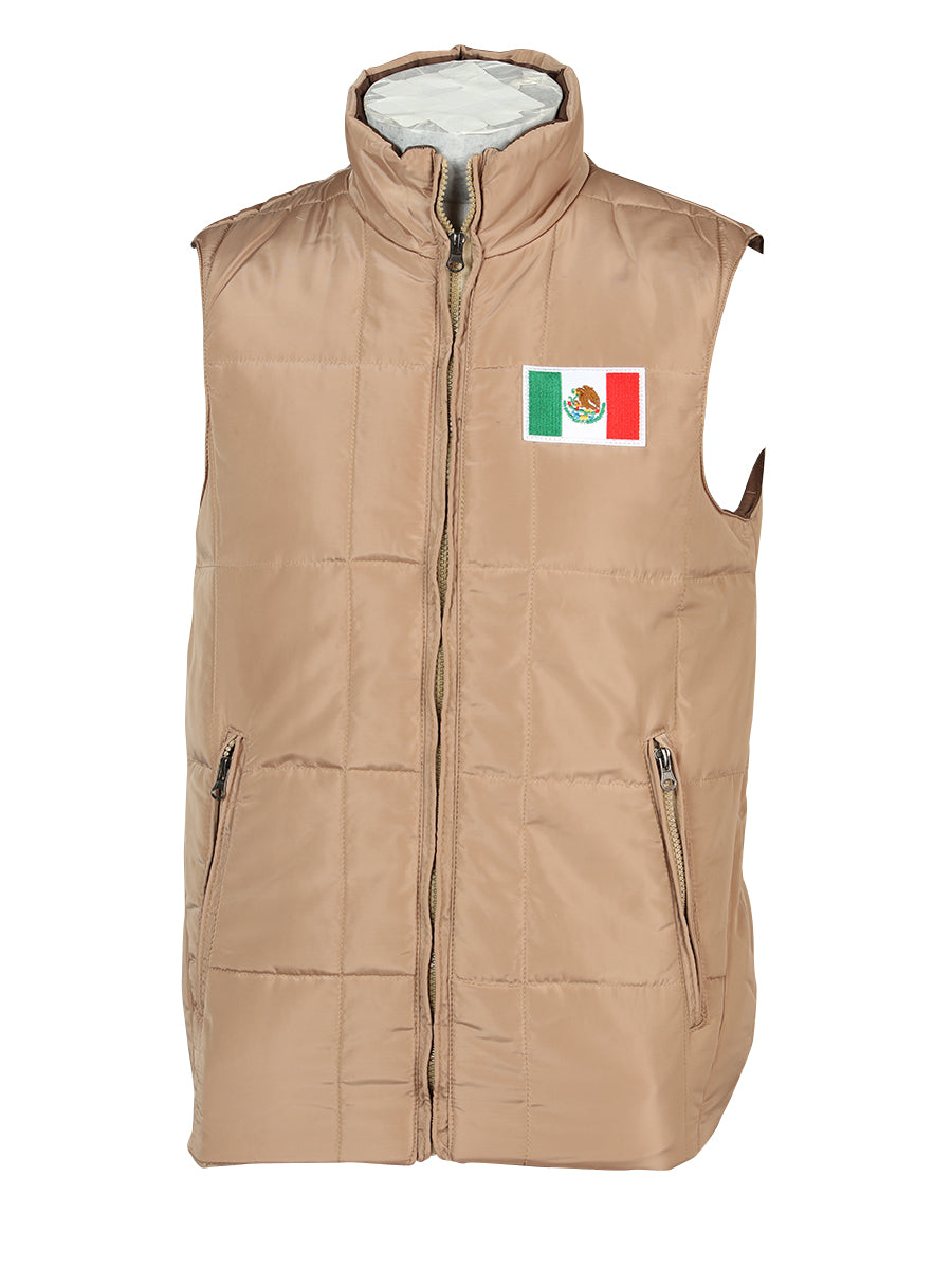 El General CHALECO CASUAL % CAQUI