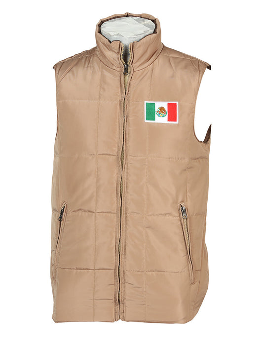 Chaleco de Hombre El General 2019-212 Casual en 100% Poliéster Color Khaki 42613